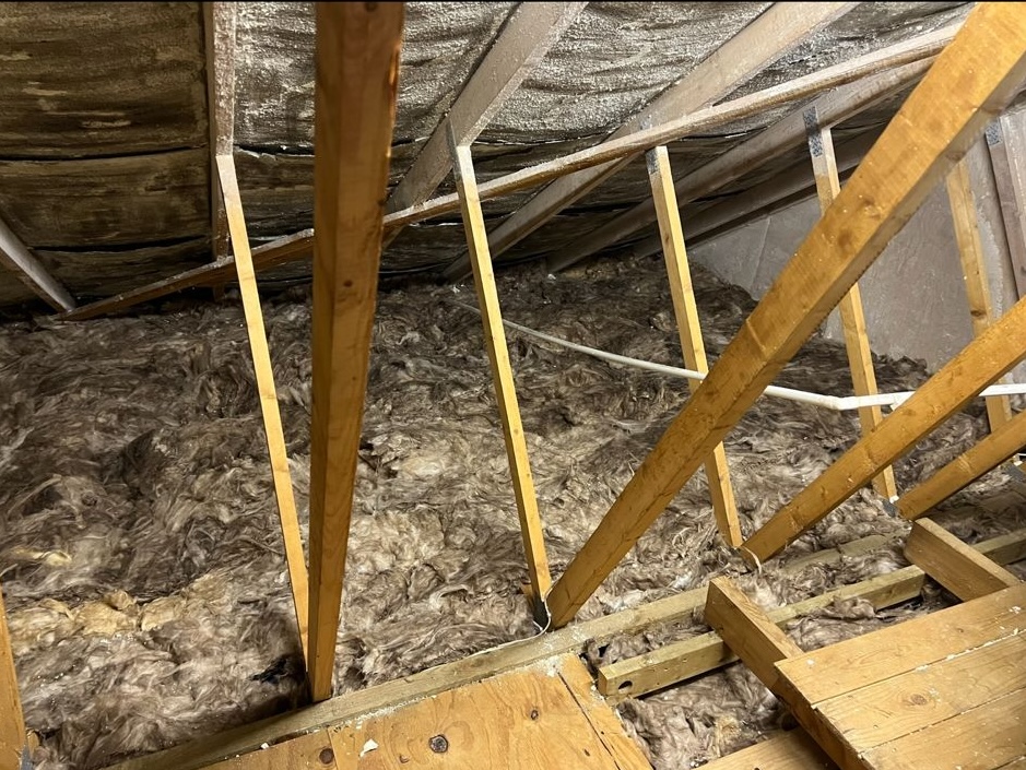 Energy efficiency — before — HomeShield project in Ringwood, Dorset & Hampshire