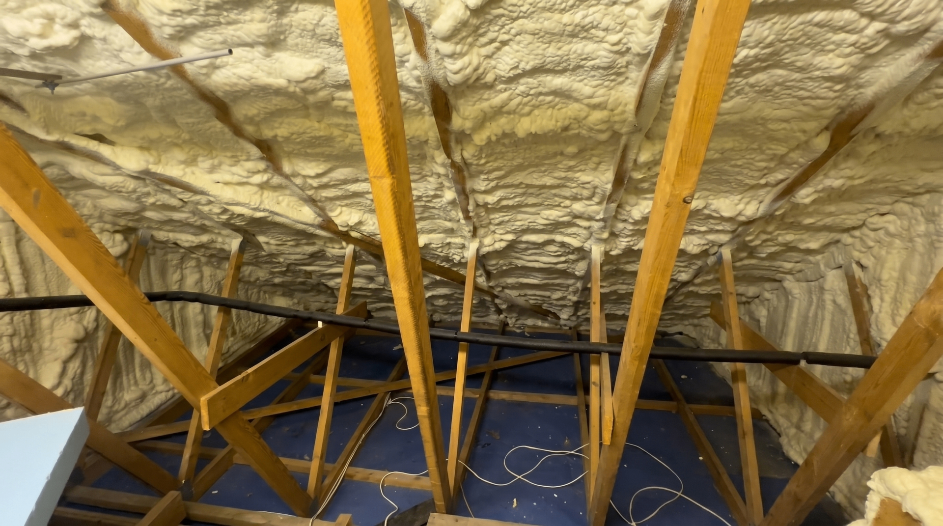 Spray foam — before — HomeShield project in Bournemouth, Dorset & Hampshire